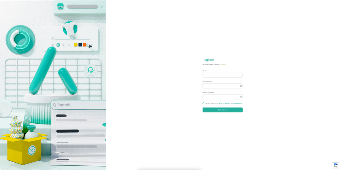 Register Page View