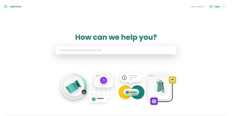 Help Center Home Desktop View