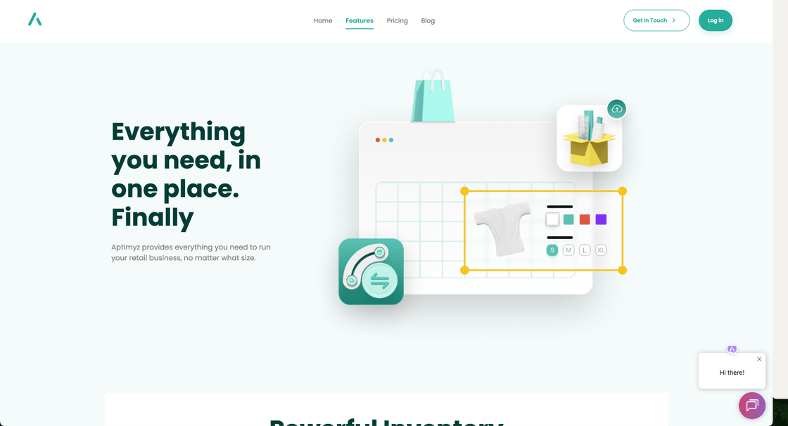 Features Page View