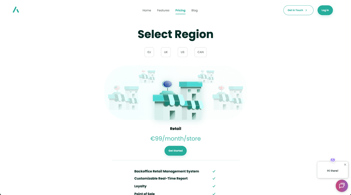 Pricing Page View