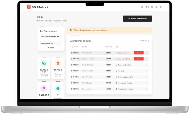 Client Dashboard View