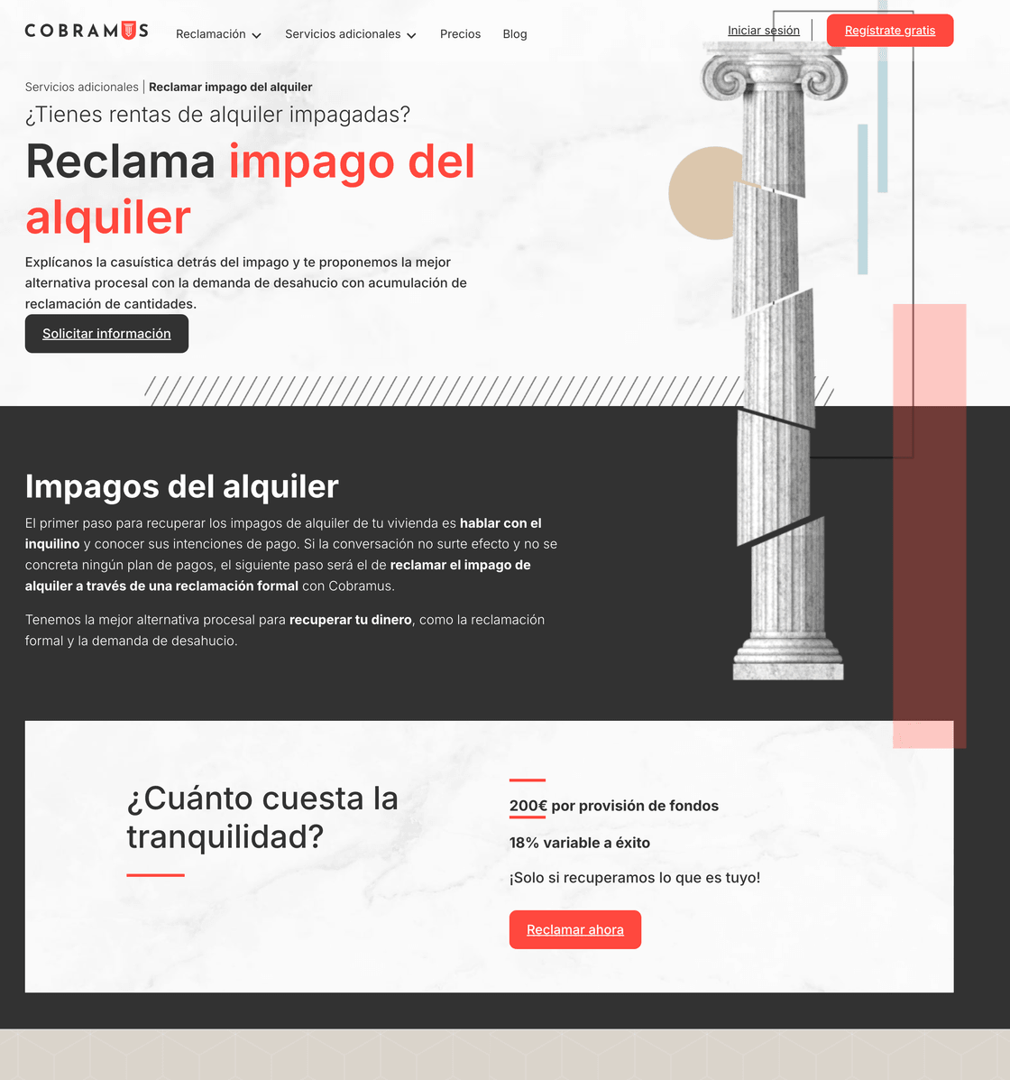 Services Page View