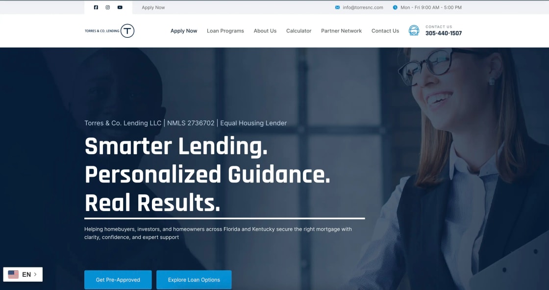 Home Page View